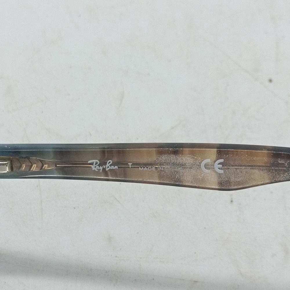 Ray-Ban RB5322 5490 Teal Brown 53-18-140 Cat Eye Full Rim Frames Only 71